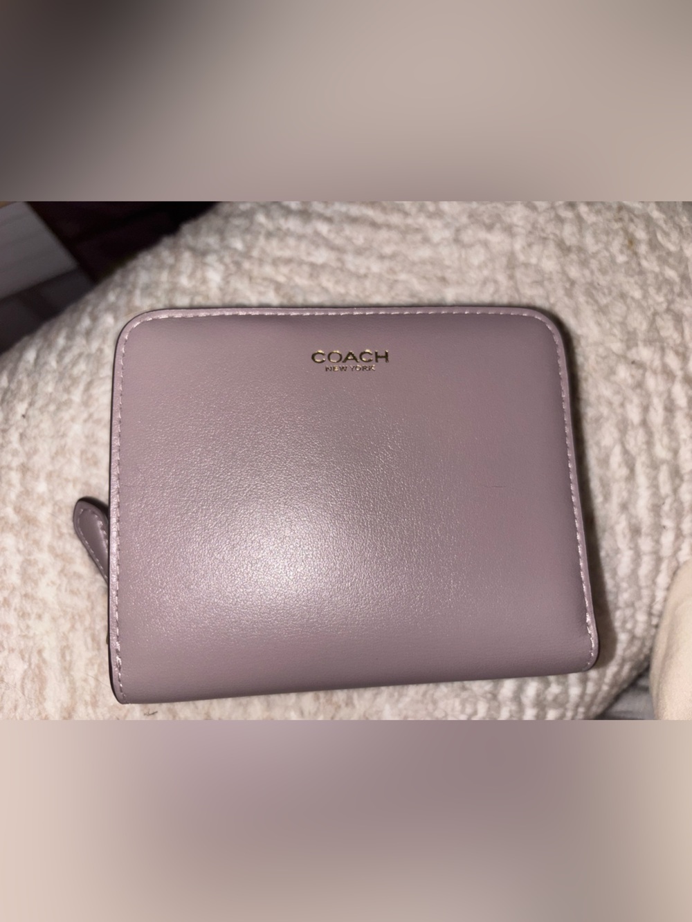 COACH New York Bifold in Ash NWOT